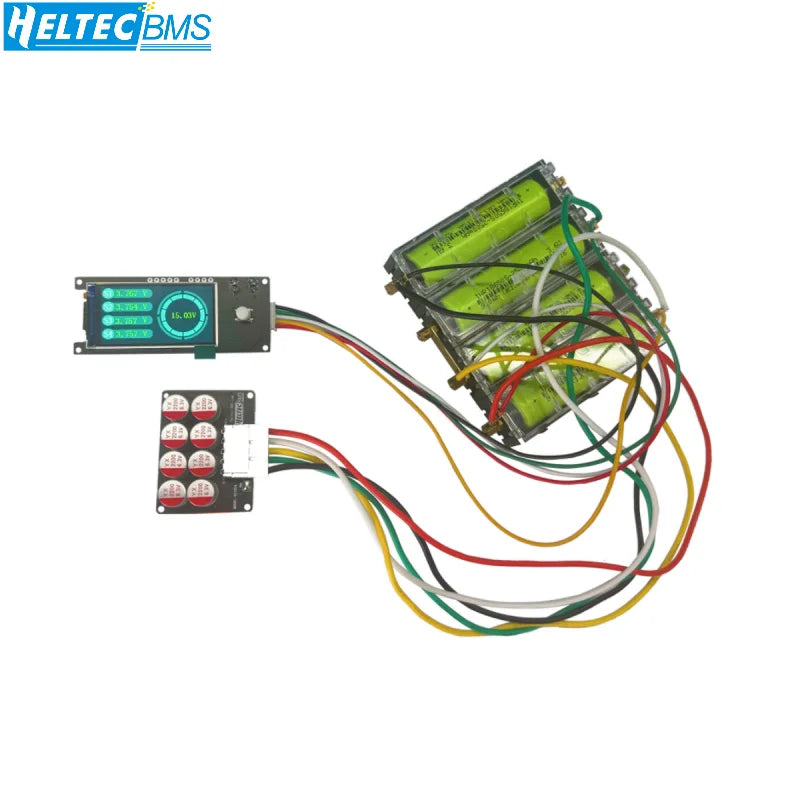 Tester Voltaje Batería HeltecBMS 4S con Pantalla TFT (2V-4.5V) - Colección Voltaje