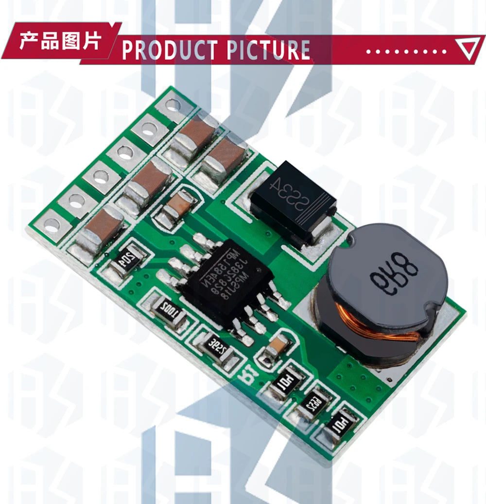 Módulo Convertidor Buck DC-DC 3.5A 4.5V-27V a 3V-12V Step-Down Regulador Voltaje DD2712SA