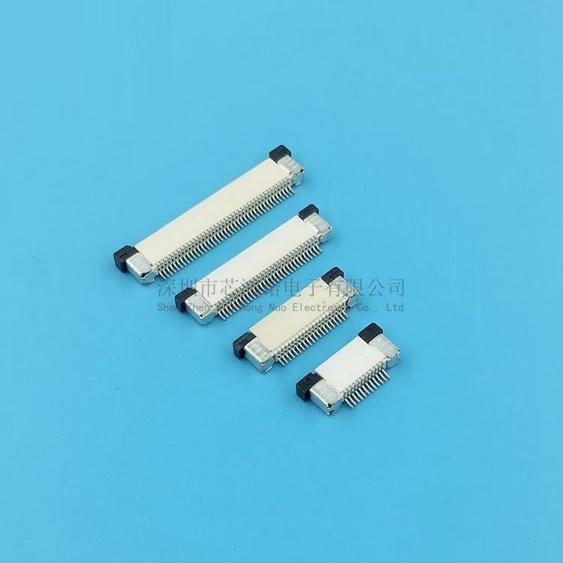 0.5mm 1.0mm Pitch Upper contact Drawer type 4P 5P 6P 7P 8P 10P 12P 14P 15P 16P 18P 20P 22P 24P 26P FPC FFC Flat Cable Connector