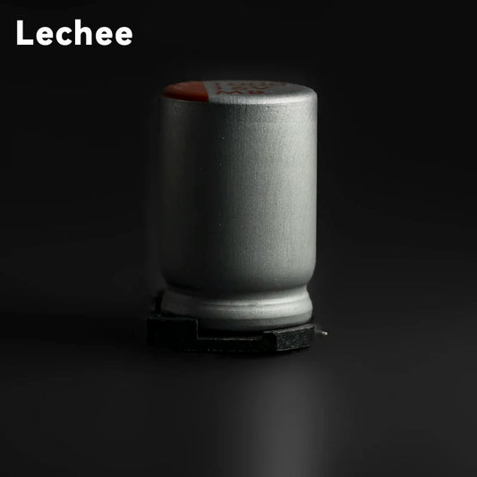 Capacitor Sólido Polímero SMD (47uF-1000uF, 6.3V-63V) - Pack 10 Unidades (Valores Surtidos)