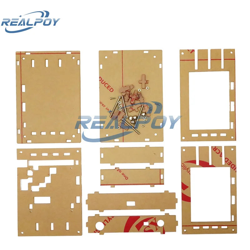 Kit DIY Osciloscopio Digital DSO138 con Pantalla TFT 2.4" y Carcasa Acrílica para Arduino