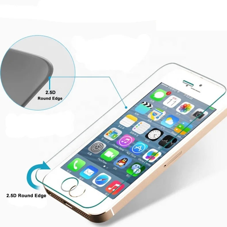 Protector Pantalla Cristal Templado para iPhone 6/6s/7/8 Plus / SE 2020/2022 (Pack 3 Unidades)