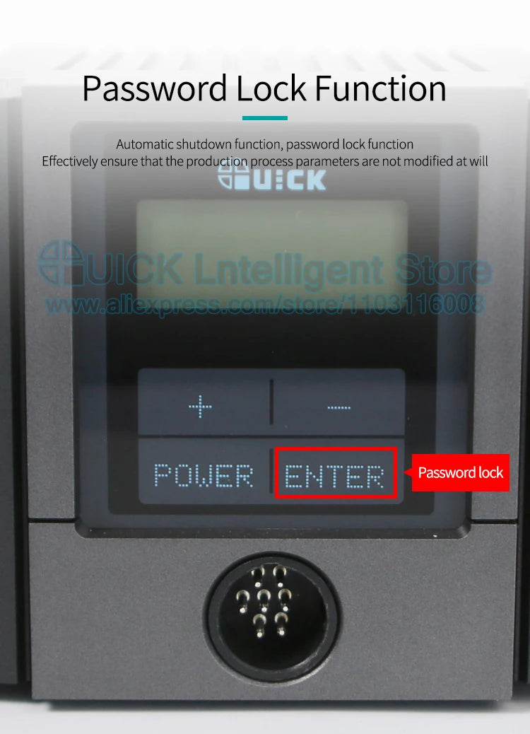 Soldering Stations QUICK TS1100 Welding Station Digital Display Lead-free 90W Intelligent Anti-static Electric Soldering Irons