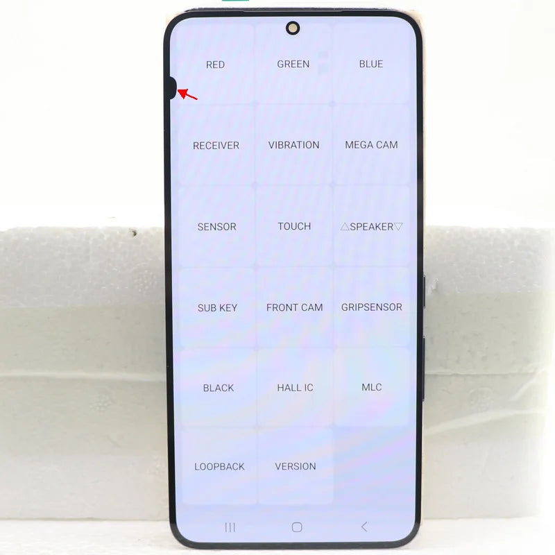 Pantalla Super AMOLED con Digitalizador Táctil para Samsung Galaxy S23 5G (S911F/S911U/S911B/DS) (Con Defecto Estético)