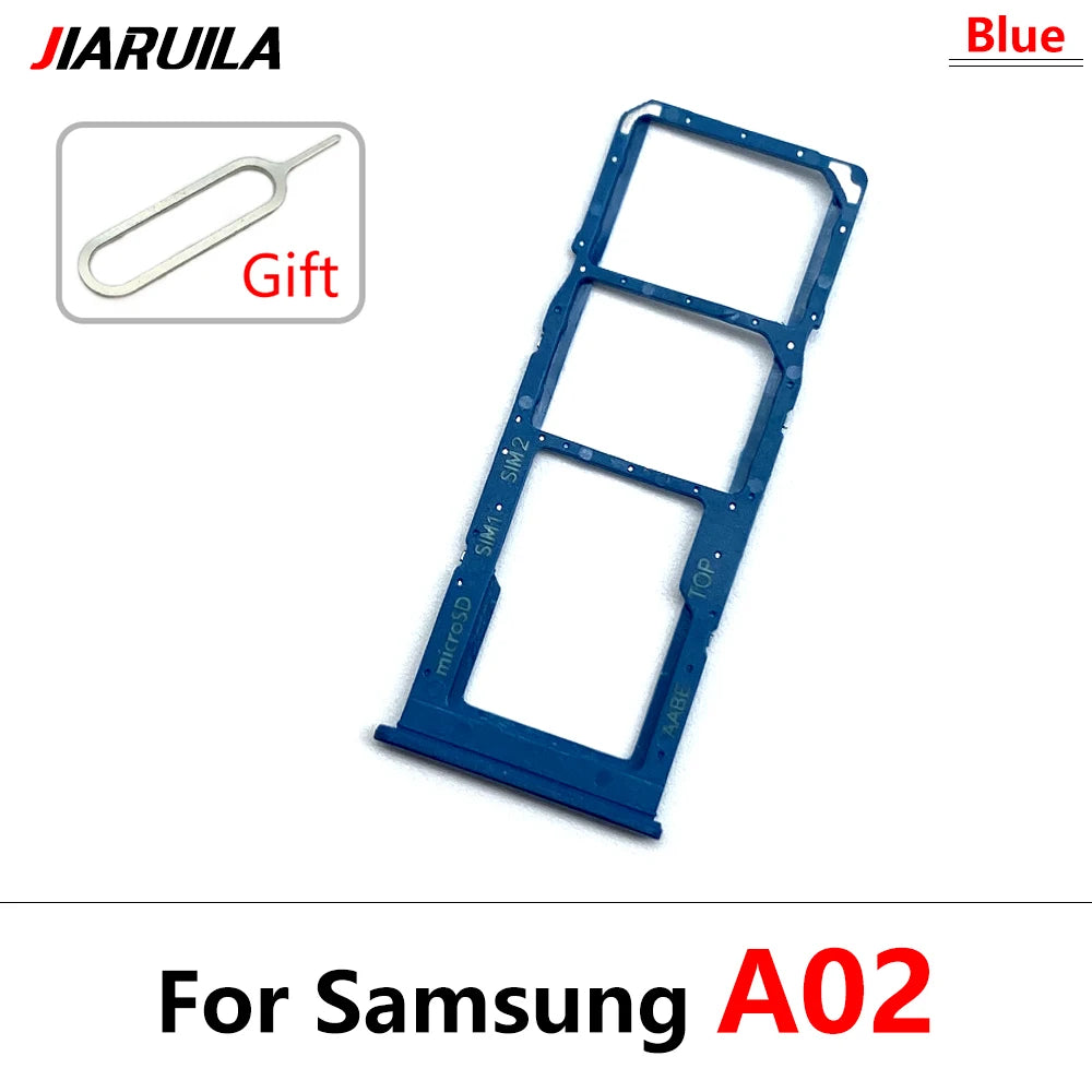 Bandeja Porta Doble Tarjeta SIM / SD (Repuesto con Pin) para Samsung Galaxy A01 Core / A02 / A11
