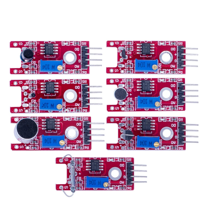 Kit Inicio Módulos Sensores (45 en 1) para Arduino UNO R3/MEGA2560 (Superior a Kit 37 en 1)