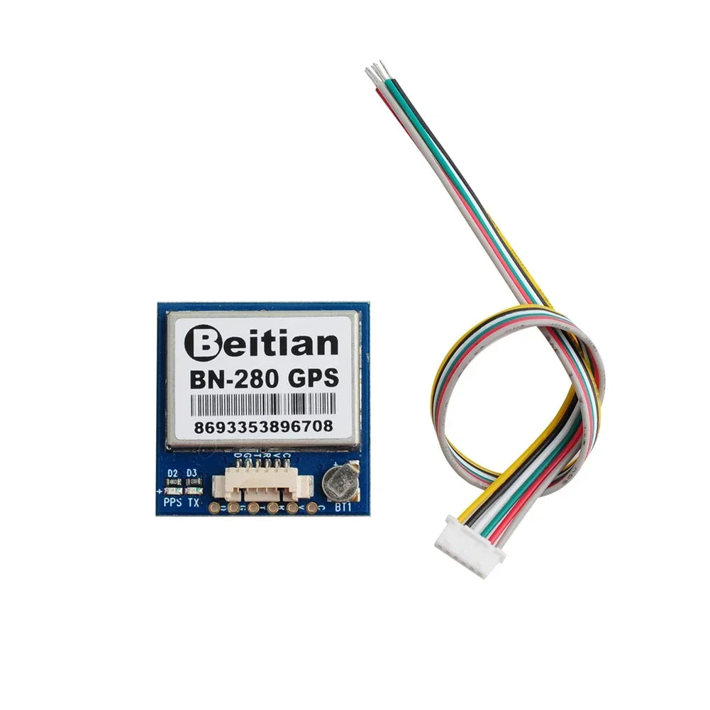 Módulo GPS Beitian BN-180 / BN-220 / BN-280 / BN-880 (GLONASS) con Antena para Controladora Vuelo Pixhawk