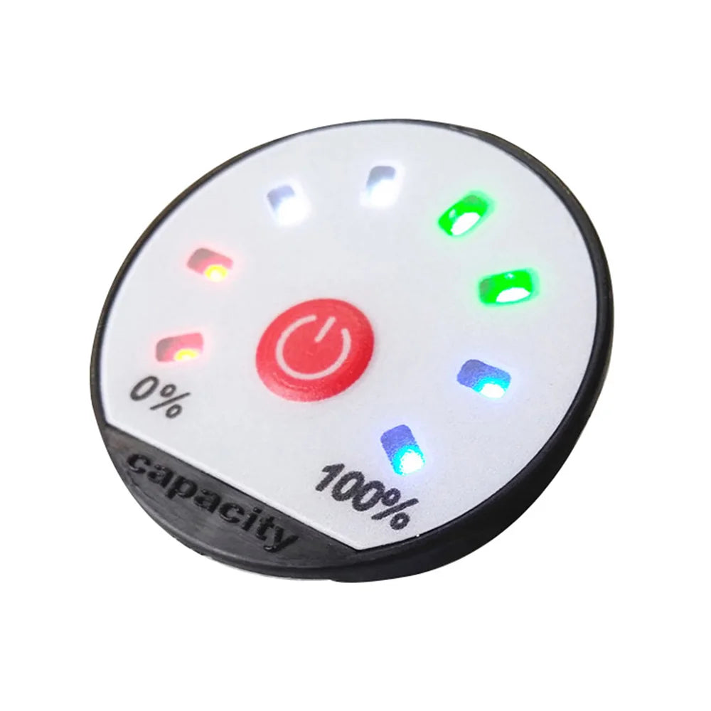 Indicador Capacidad Batería LED (1S-13S) - Tester Carga Plomo-Ácido/Litio (Li-Po/Li-ion) 12V/24V/48V