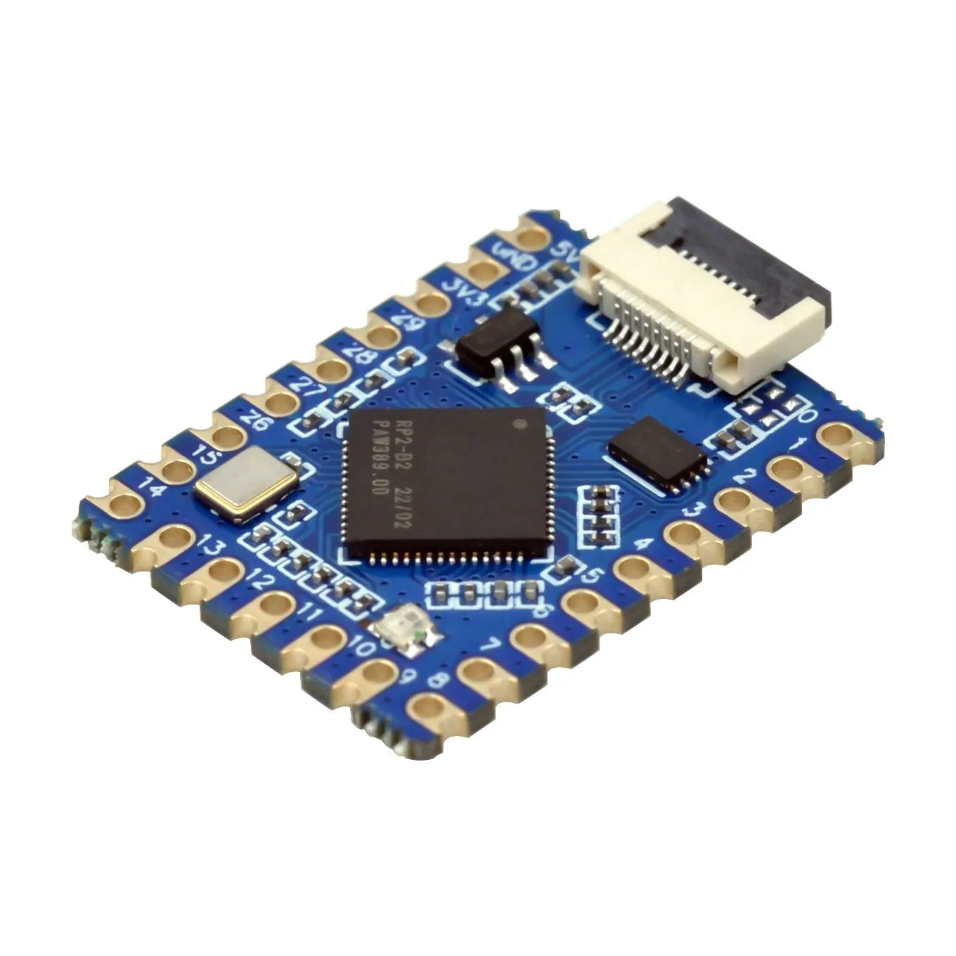 Placa Módulo Desarrollo RP2040-Tiny / RP2040 ZERO (Raspberry Pi PICO, Interfaz USB Tipo C, 264KB SRAM, 2MB Flash) C/C++ para Arduino