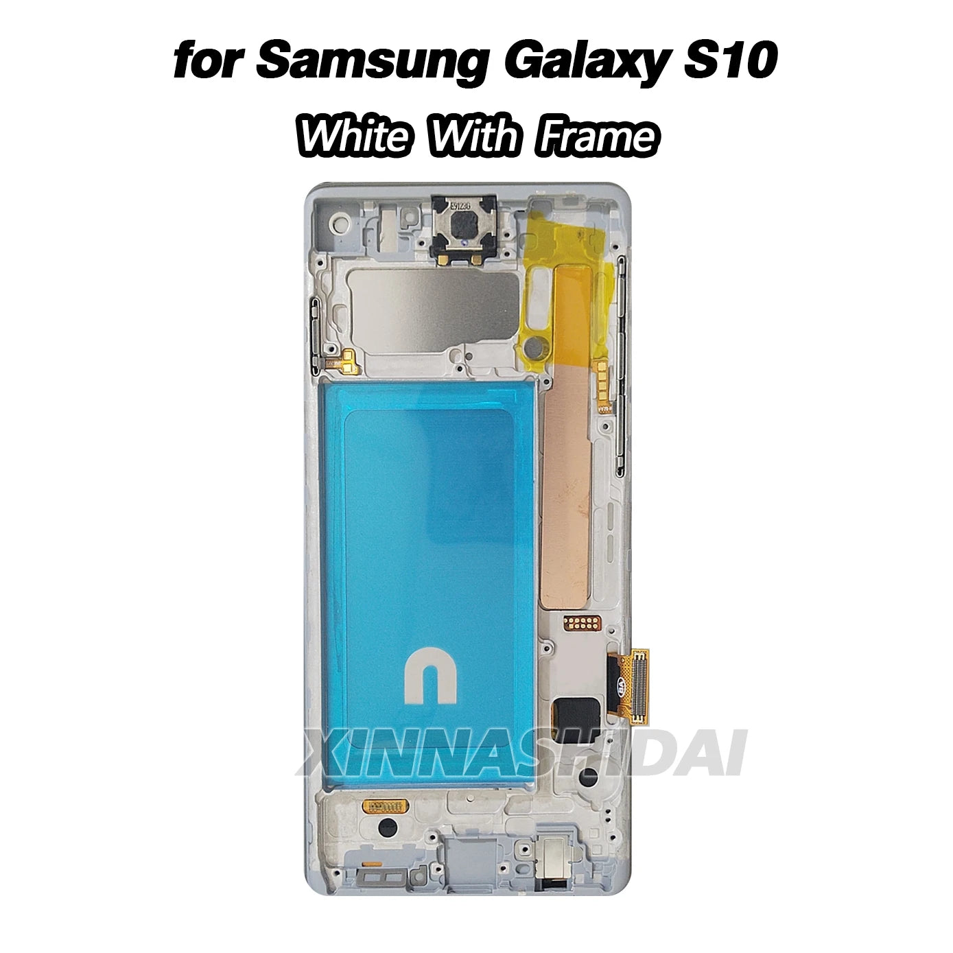 Pantalla TFT para Samsung Galaxy S10 (SM-G973F/U/W) con Marco y Tapa Trasera (Digitalizador Táctil)