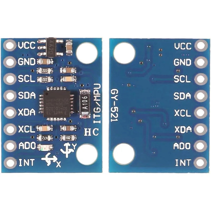 Módulo Sensor Giroscopio Analógico 3 Ejes + Acelerómetro GY-521 (MPU-6050) para Arduino DIY Kit