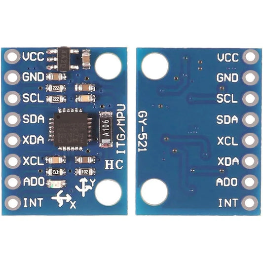 Módulo Sensor Giroscopio Analógico 3 Ejes + Acelerómetro GY-521 (MPU-6050) para Arduino DIY Kit