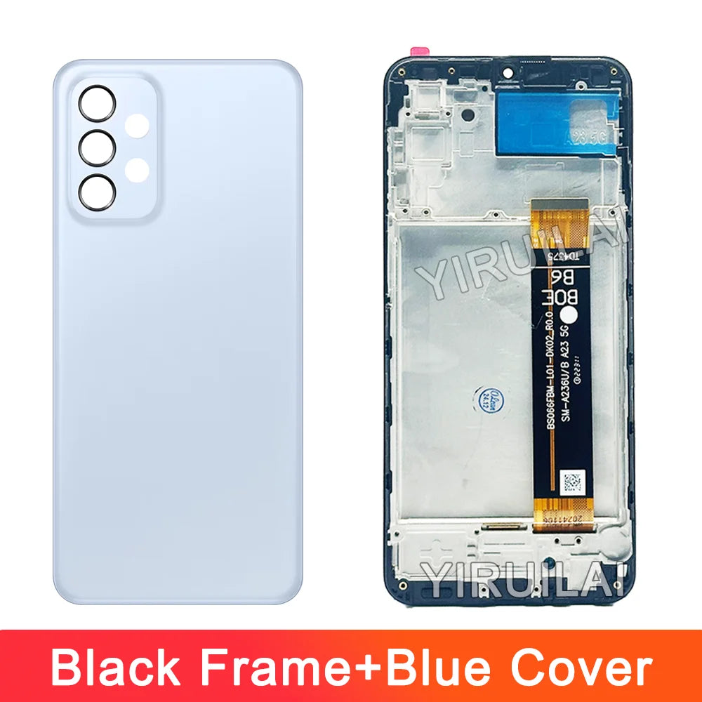 Pantalla LCD Amoled de 6,6 pulgadas para Samsung A23 5G A236, montaje de digitalizador con pantalla táctil para Samsung A236U A236B, Departamento de pantalla LCD
