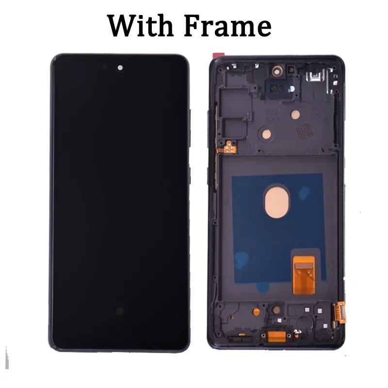 Pantalla LCD AMOLED de 6,5 pulgadas para Samsung S20 FE S20 Fan Edition, montaje de digitalizador táctil para S20 FE 5G SM-G780F SM-G781B LCD