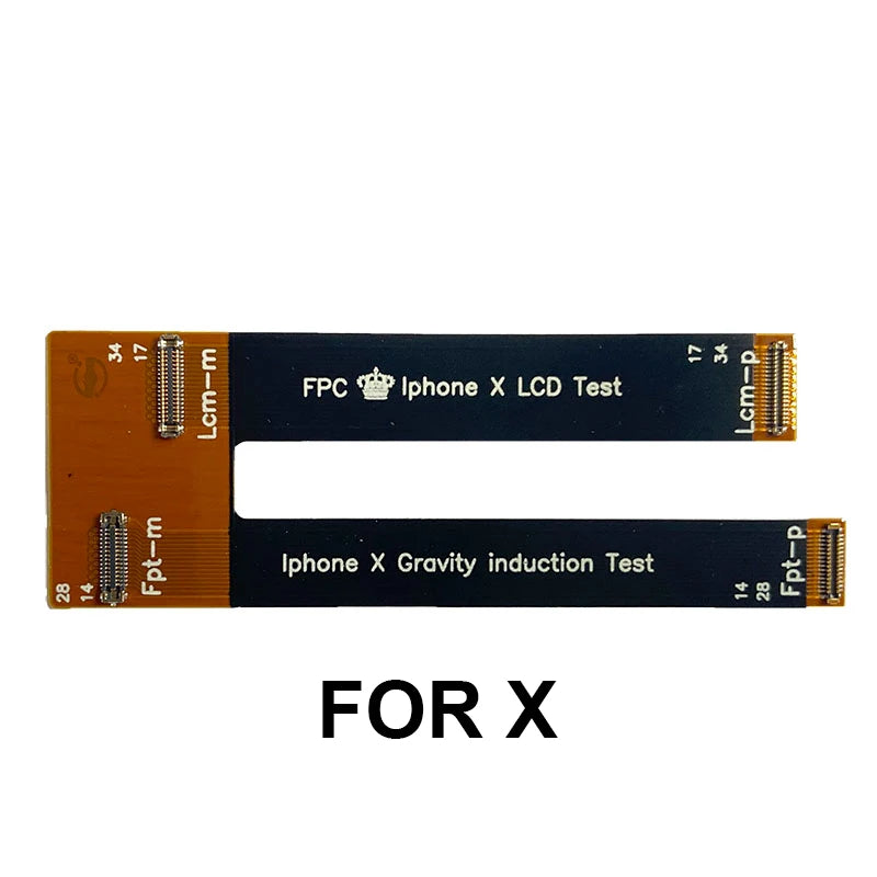 Flex Cable Extensión Tester Prueba Pantalla LCD 3D Touch para iPhone 6 a 12 Series (Plus/Pro/Max/Mini/X/XR/XS)