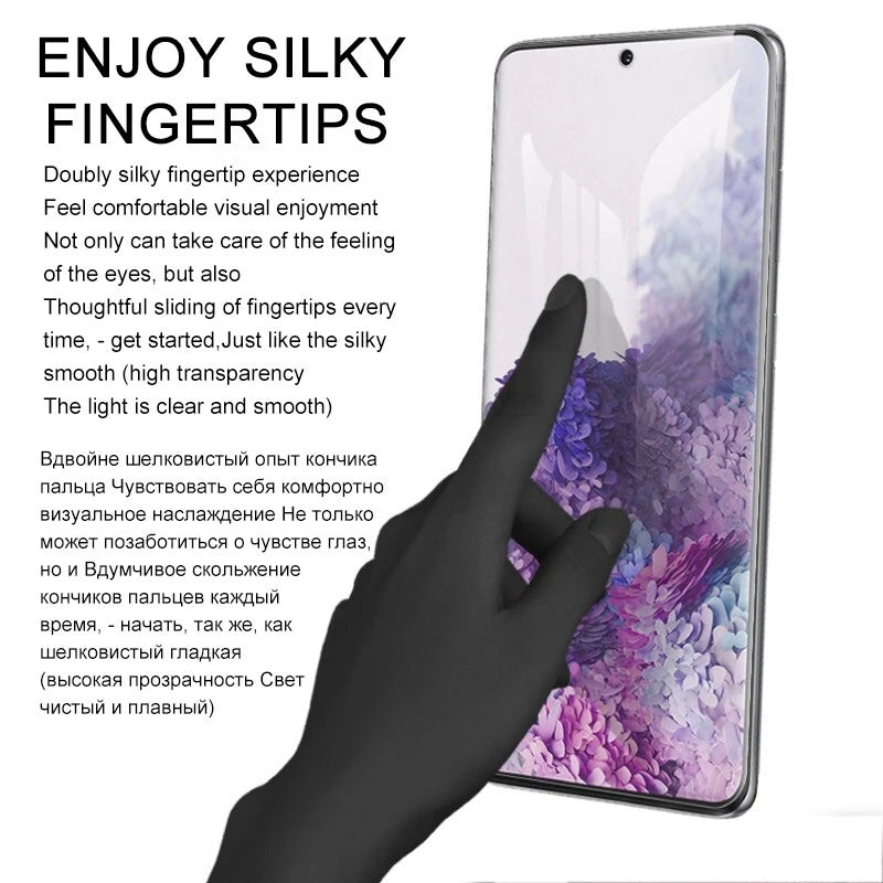 Film Hidrogel Protector Pantalla para Samsung Galaxy S8-S10 Plus/FE / S20-S24 Ultra / Note 9/10/20 Plus (5 Unidades)