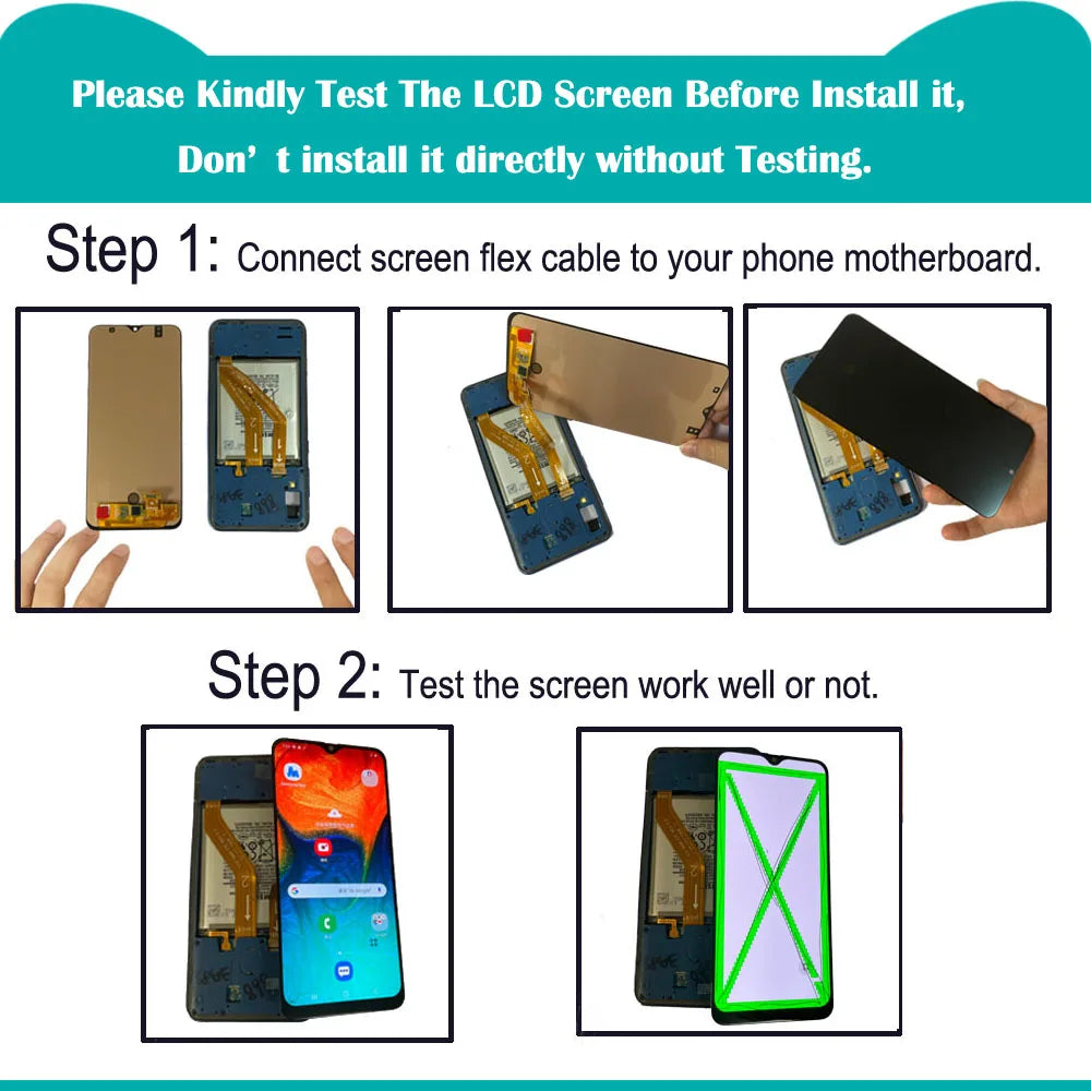 Pantalla LCD OLED para Samsung A24 4G A245 A245F A245M A245N, montaje de digitalizador táctil de pantalla LCD de repuesto