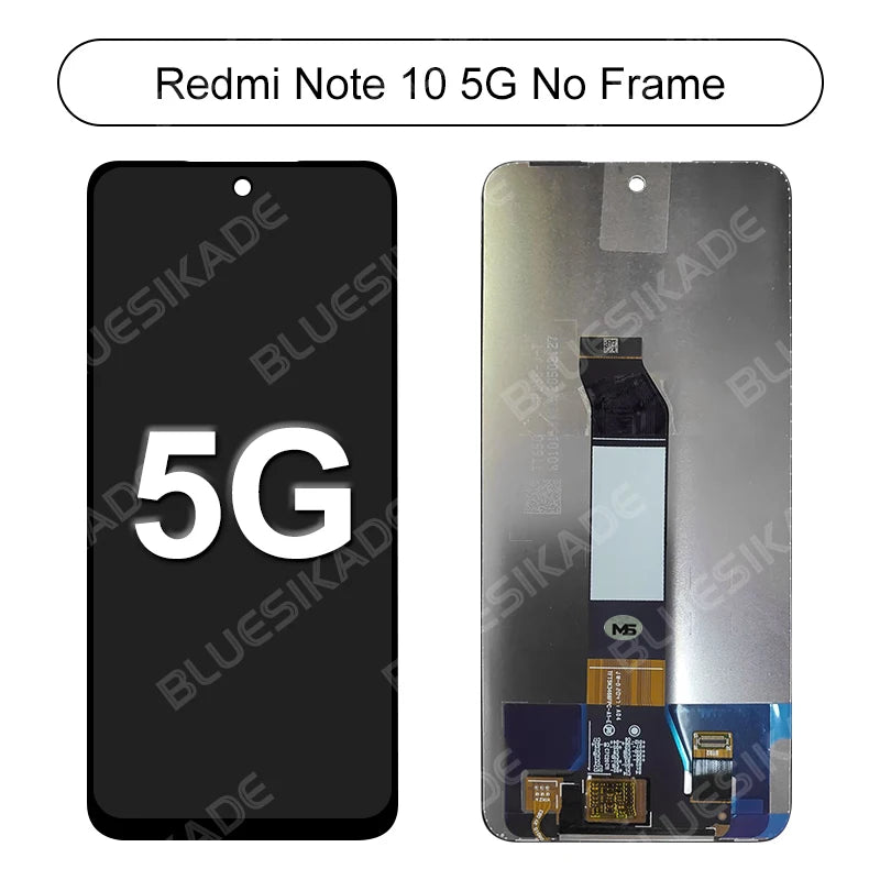 AMOLED For Xiaomi Redmi Note 10 4G Display Note 10S LCD M2101K7AI Touch Screen Digitize For Redmi Note 10 5G Display POCO M3 Pro