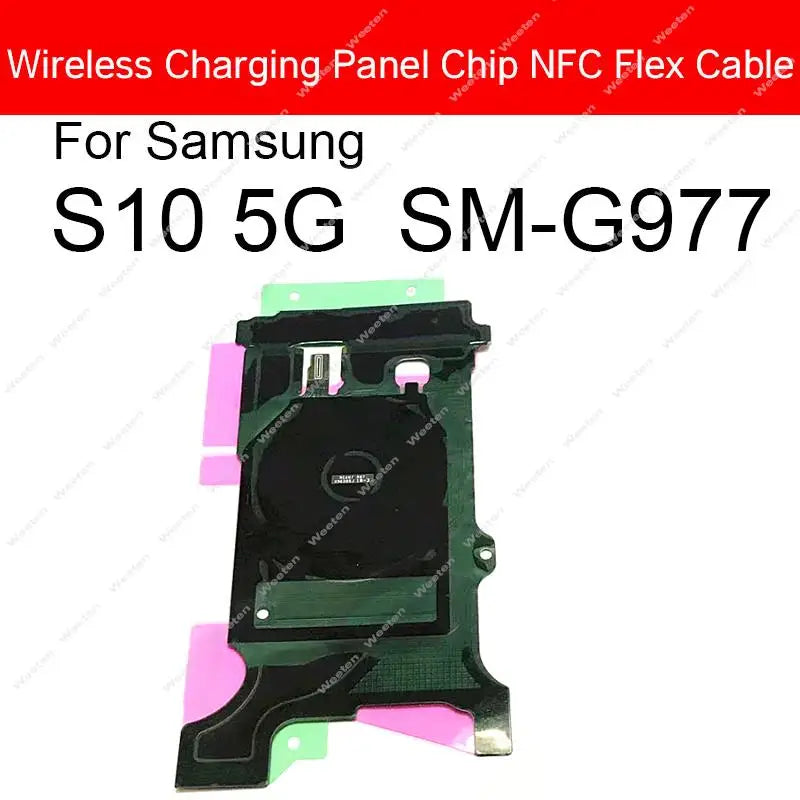 Antena Carga Inalámbrica NFC con Flex para Samsung Galaxy S7-S10 Edge / S20 Plus 4G/5G (Repuesto)