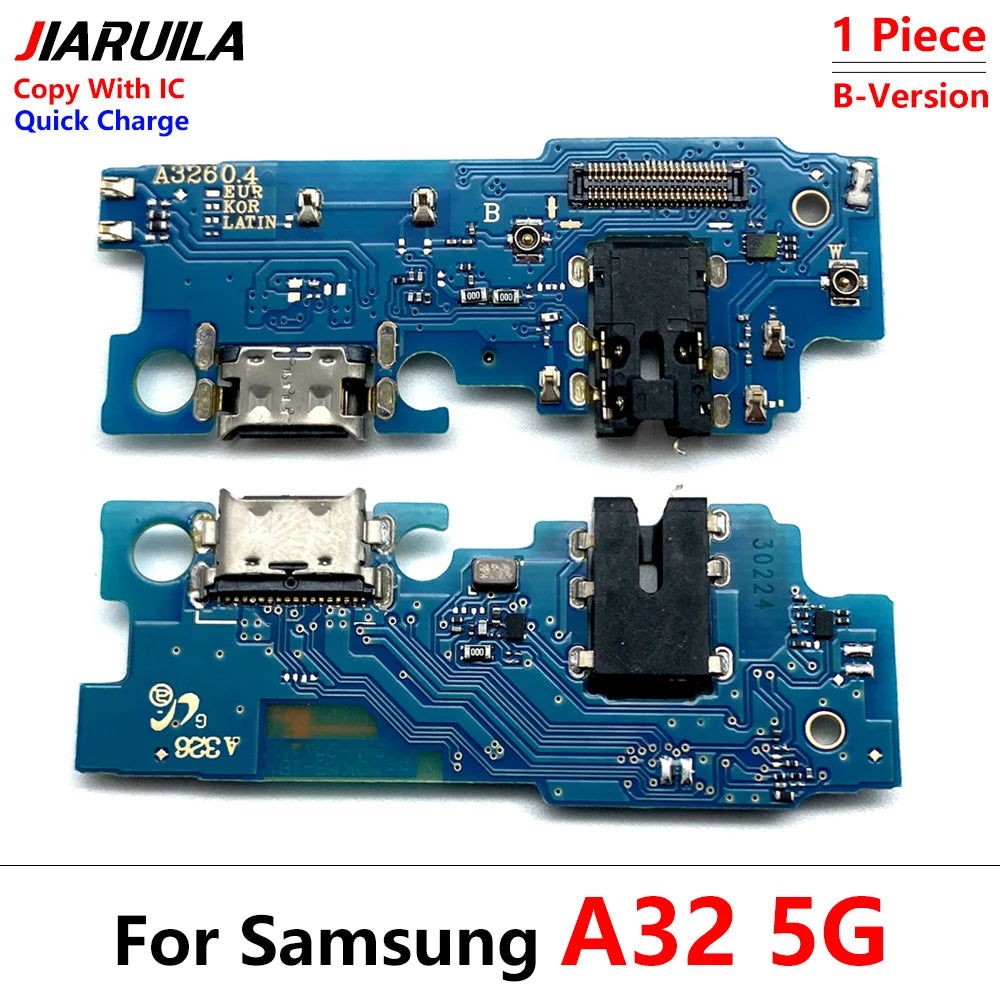 Placa Puerto Carga Rápida USB para Samsung Galaxy A01-A7 / A02-A54 / A10S / M15/M16 / A13-A32 4G/5G (Varios Modelos)