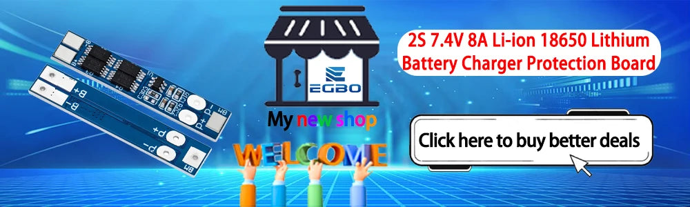 2S 7.4V 8A Li-ion 18650 Lithium Battery Charger Protection Board 8.4V Overcurrent Overcharge / Overdischarge Protection