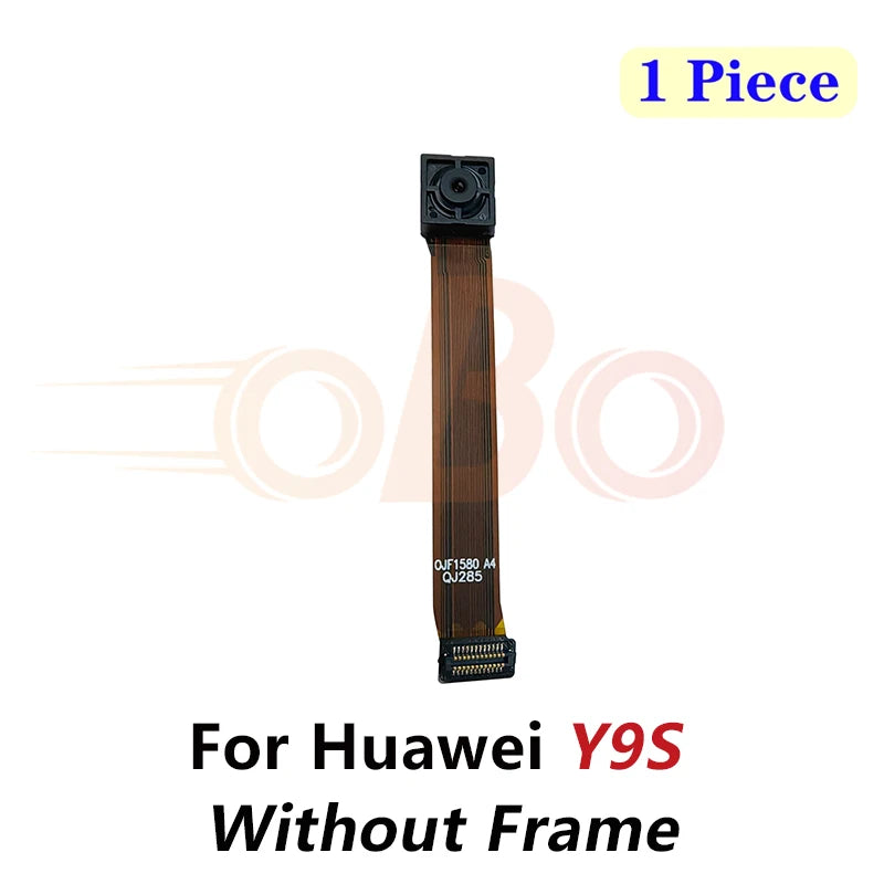 Módulo Cámara Frontal Pequeña con Marco y Cable Flex para Huawei Y9s / Y9 Prime 2019 (Repuesto, Negro/Azul/Verde)