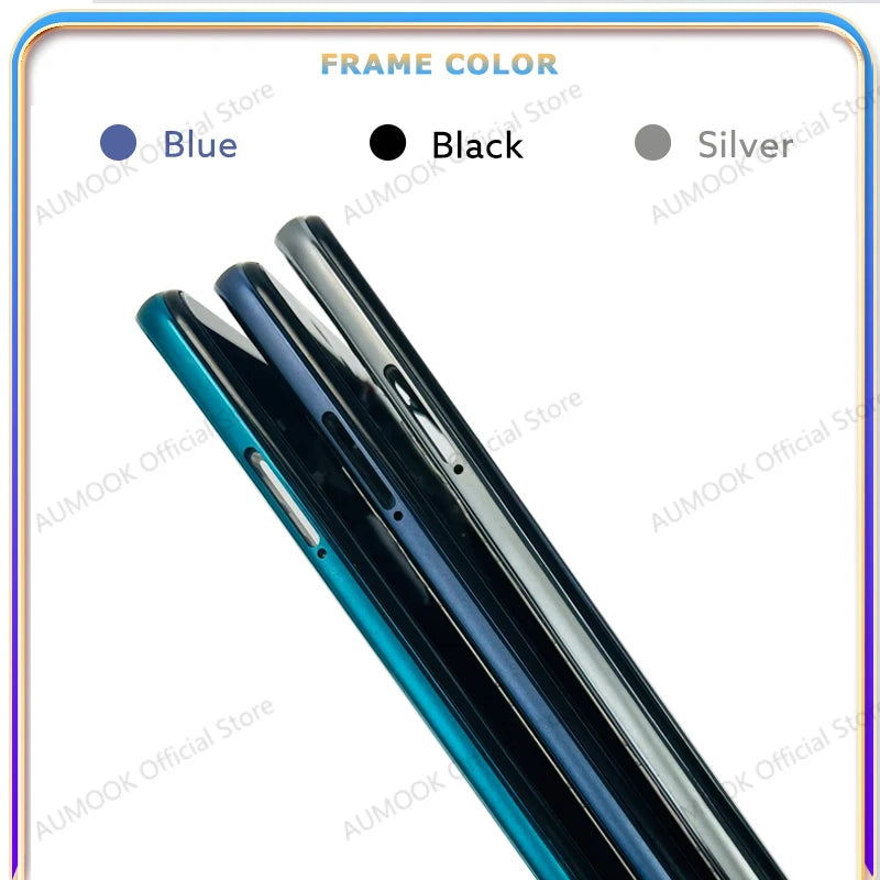 6.67" LCD Display For Xiaomi Redmi Note 9S Note 9 Pro Touch Screen Digitizer Assembly M2003J6A1G M2003J6B2G Replacement Parts