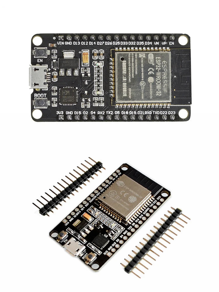 Placa Desarrollo ESP-WROOM-32 (ESP32) CPU Doble Núcleo WiFi 802.11b/g + Módulo BT Bajo Consumo