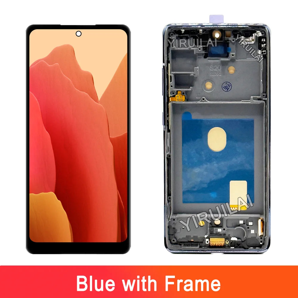 TFT S20FE LCD para Samsung S20 FE pantalla LCD SM-G781 G7810 G781U G781B con marco de pantalla táctil reemplazo del ensamblaje del digitalizador