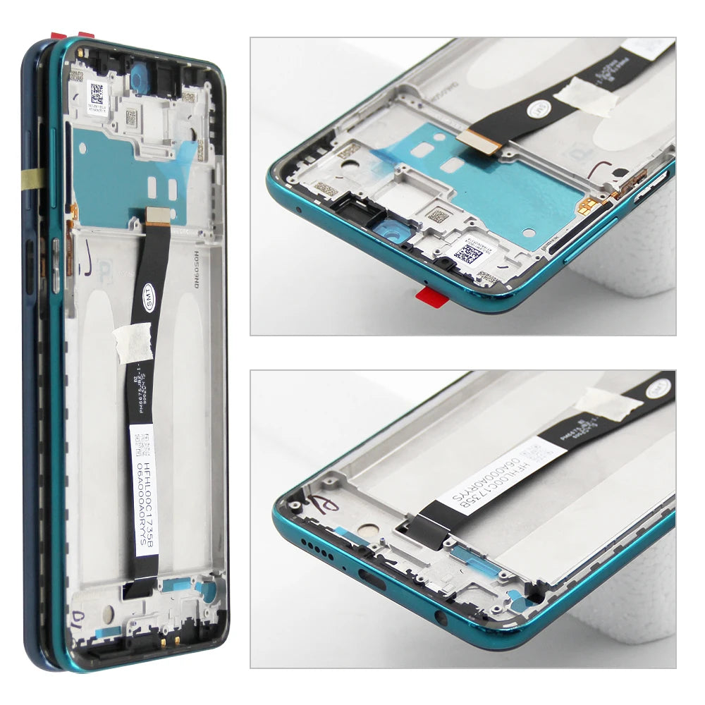 Screen for Xiaomi Redmi Note 9S Lcd Display Digital Touch Screen for Redmi Note 9pro M2003J6B2G M2003J6A1G Display Replacement