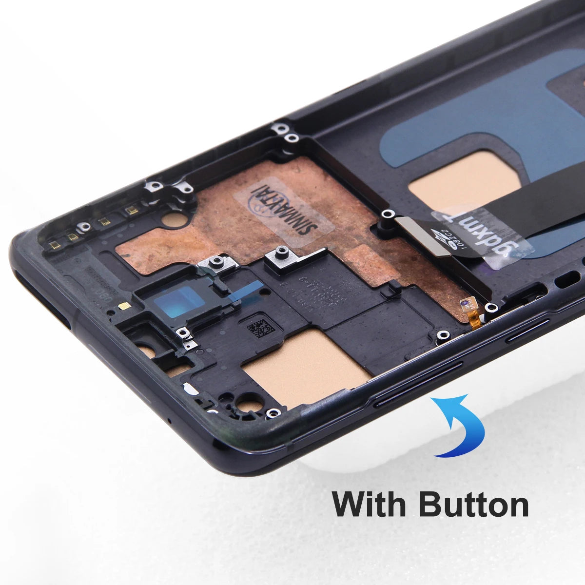 Pantalla TFT de calidad S20 Ultra con marco, para Samsung S20 Ultra G988B pantalla Lcd montaje de digitalizador con pantalla táctil reemplazar