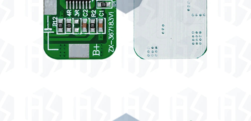 4S 20A 18650 Li-ion BMS Protection Board 4.35V Overcharge 2.5V Cutoff with 5A Continuous Discharge Cell Balancing