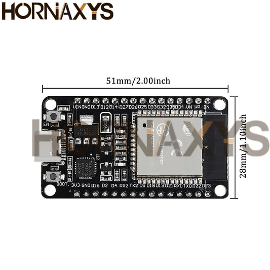 Placa Desarrollo ESP32 (ESP-32/ESP-32S) WiFi + Bluetooth Doble Núcleo Bajo Consumo (Similar ESP8266) (1-10 Unidades)