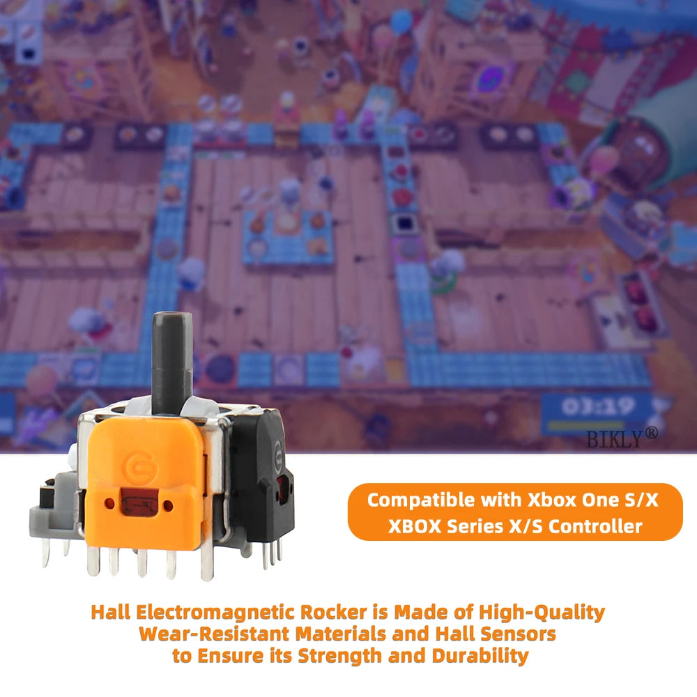 Joystick Analógico 3D Efecto Hall (Thumbstick) de Repuesto para Control Xbox One / Series S/X (Kit Reparación)