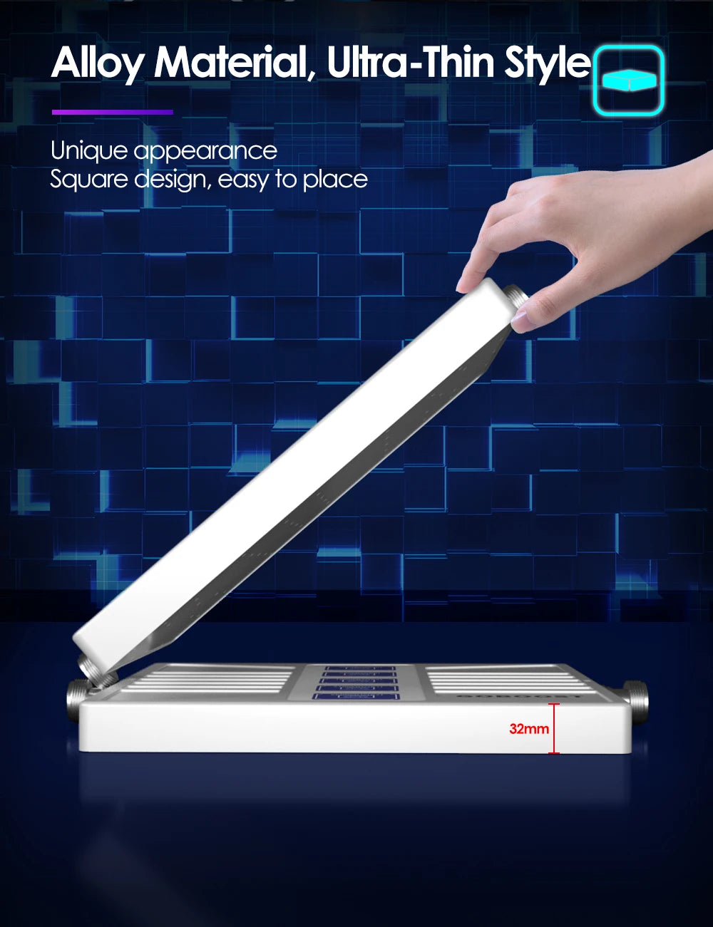 Amplificador Señal Celular 5 Bandas 2G/3G/4G LTE Repetidor 700/1700/1900/2600 MHz