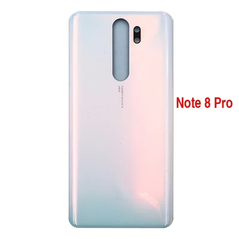 Tapa Trasera Batería Panel Vidrio 3D Carcasa con Adhesivo para Xiaomi Redmi Note 8 / Note 8 Pro (Reemplazo)