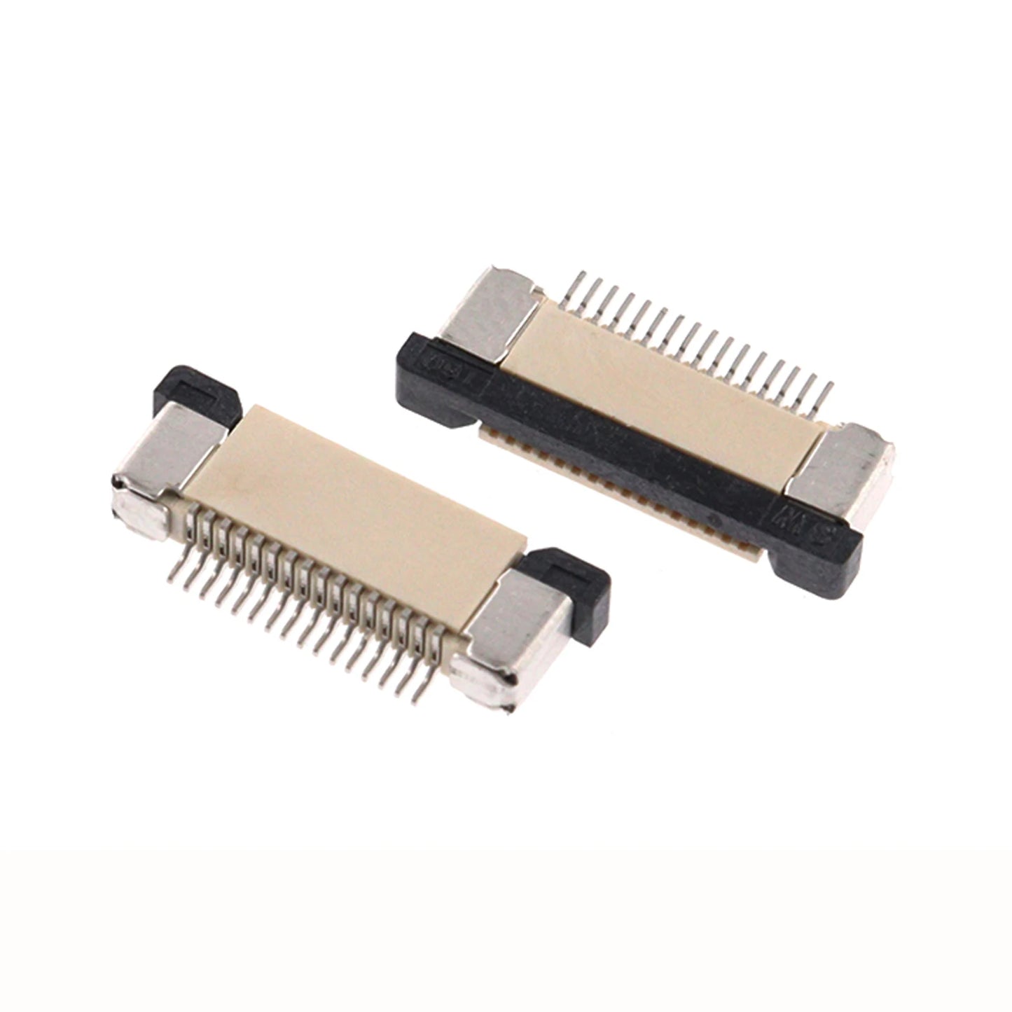10pcs 0.5mm Pitch FPC Flat Flexible Cable FFC Connector 4P 5 6 8 9 10 12 14 16 20 22 24 30 32 34 40 45 50 60 Pin Top Contact SMT