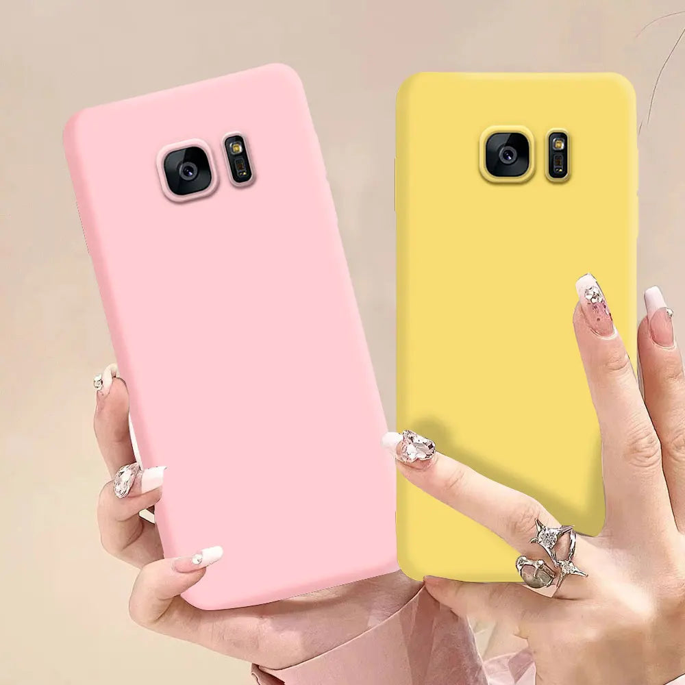 Funda Carcasa Silicona Mate para Samsung Galaxy S7 / S7 Edge (Coque)