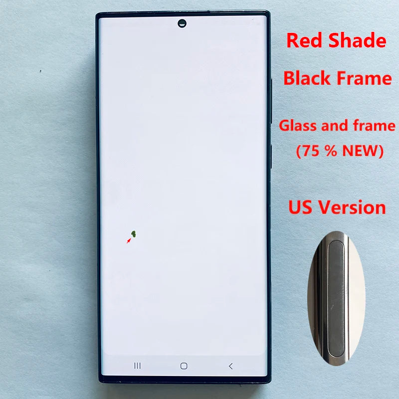 Pantalla 6.8" Super AMOLED con Marco y Digitalizador Táctil para Samsung S22 Ultra 5G (S908/S908U/S908B) (Con Defecto Estético)