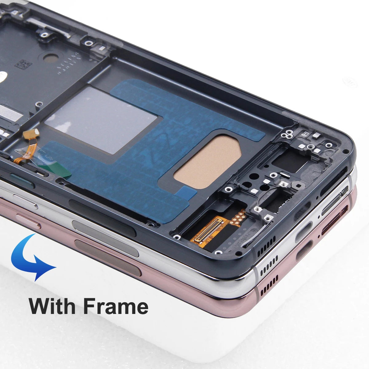 Conjunto de pantalla S22 5G para Samsung Galaxy S22 S901B S901U S901W S901N S901E pantalla LCD reemplazo de pantalla táctil Digital