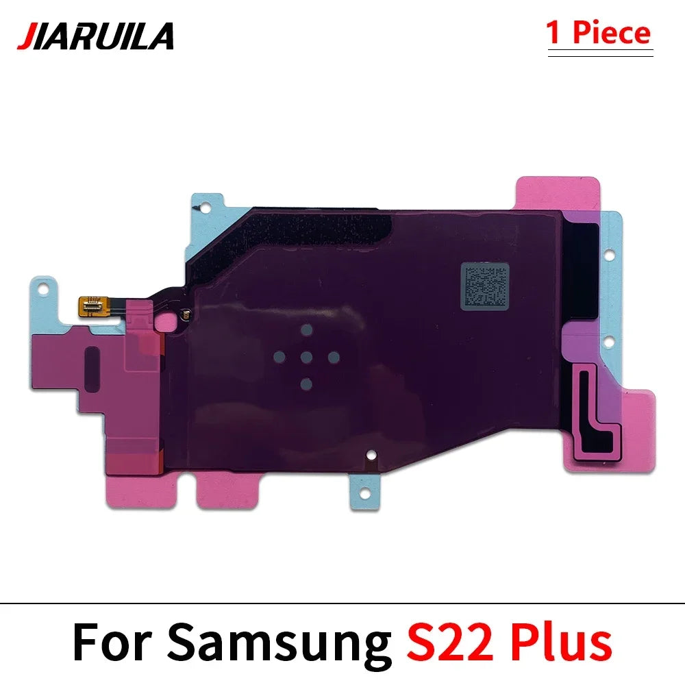 Bobina Carga Inalámbrica con Módulo NFC y Flex para Samsung Galaxy S20/S21/S22/S23 FE/Plus/Ultra (Repuesto)