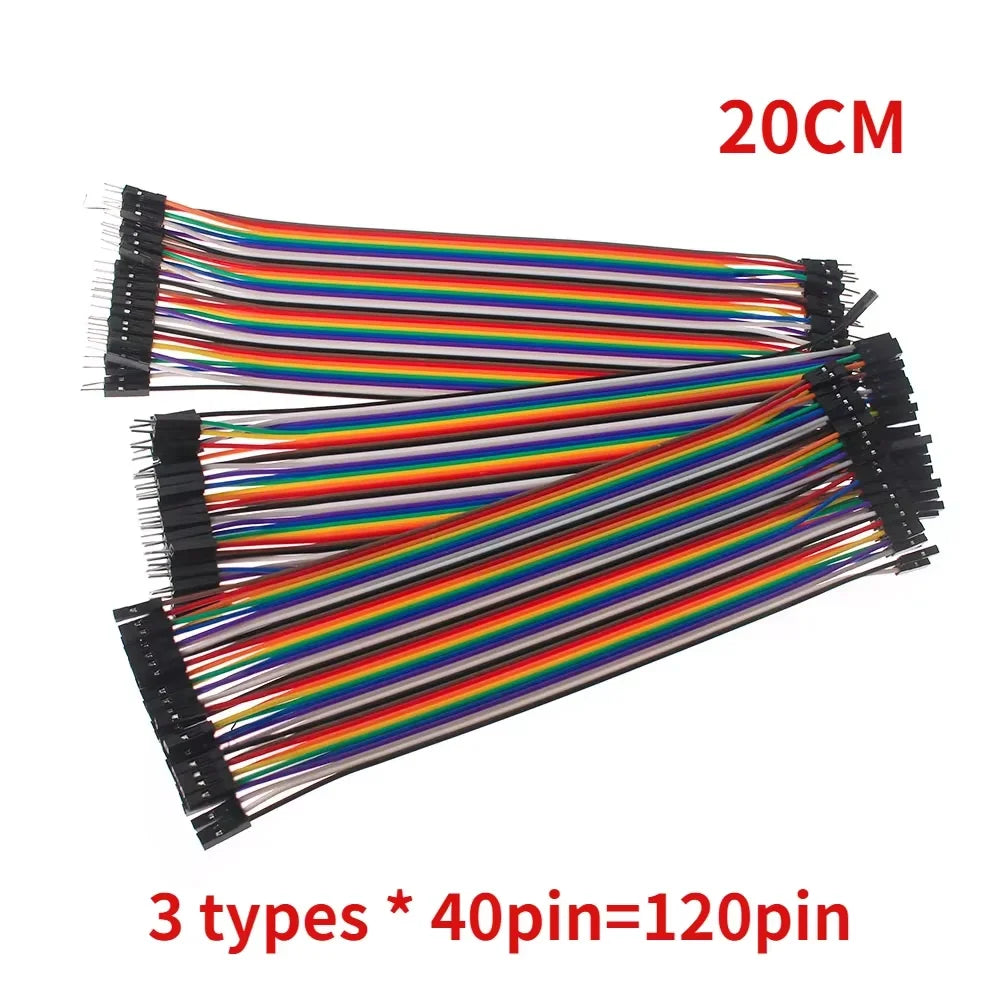 Breadboard Jumper Wire Dupont Line Kit MB102 ZY-204 400 Tie Points Solderless PCB Breadboard DIY Mini Test Protoboard Kits
