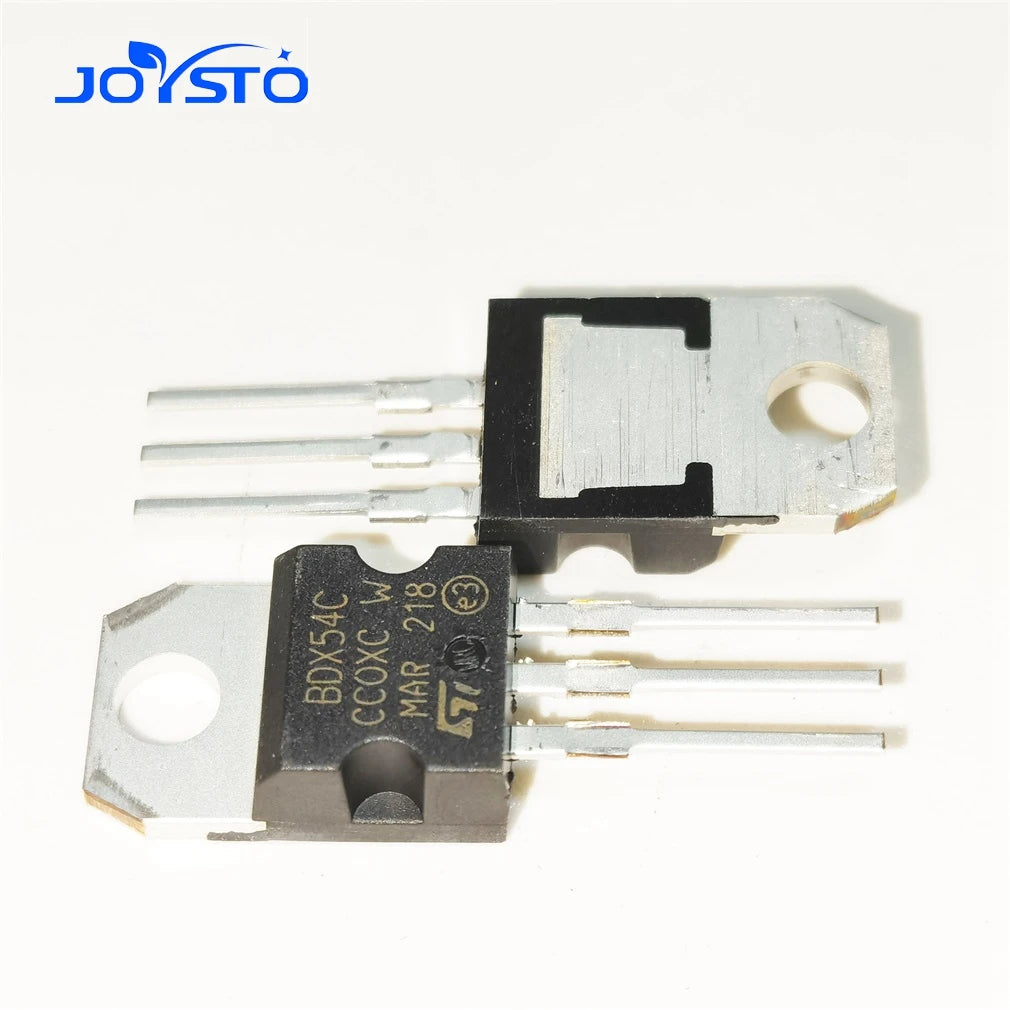 Lote 10 Pcs Transistor Darlington TO-220 (BDX53A/B/C/F NPN, BDX54A/B/C/F PNP)