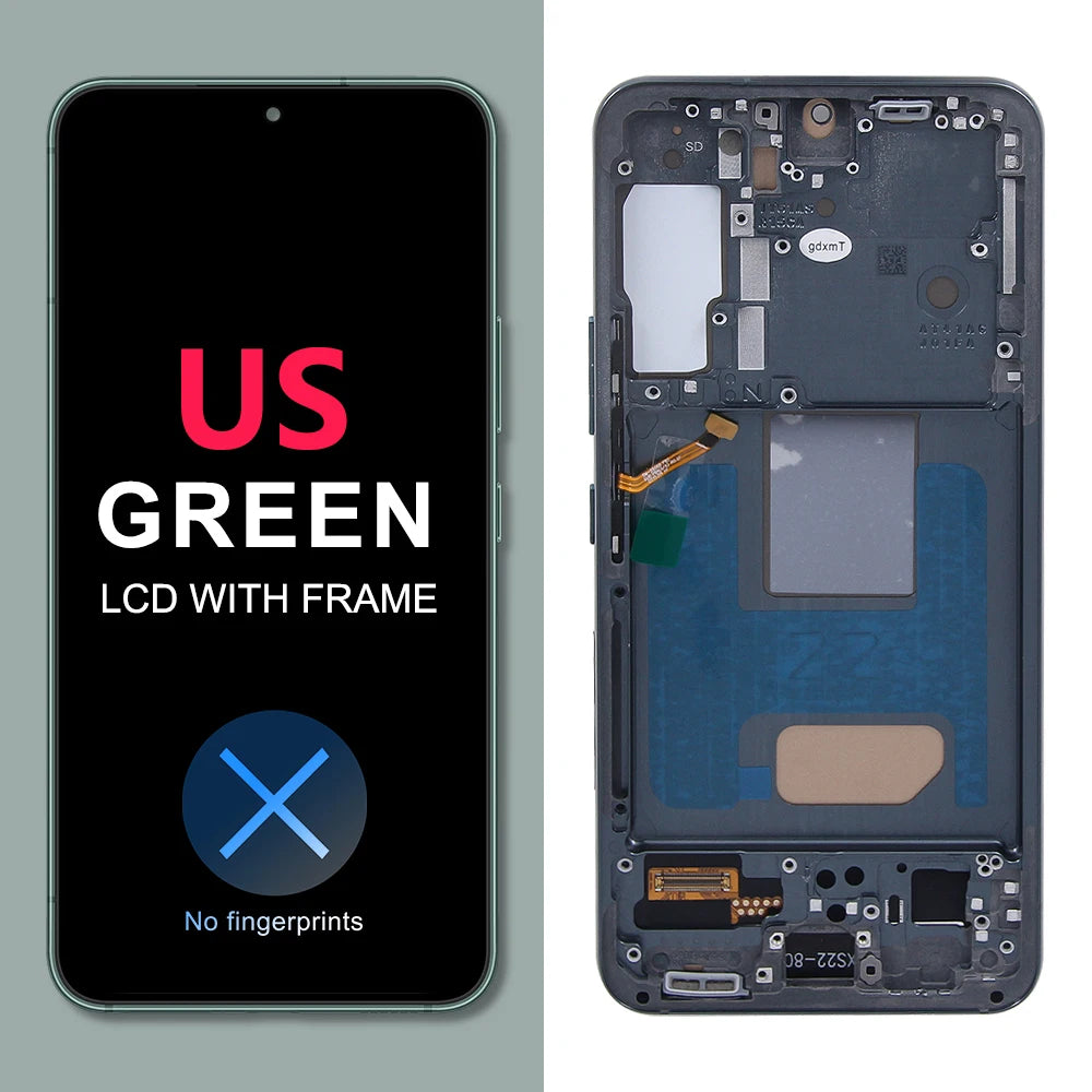S22 para Samsung probado para S22 5G S901B S901U S901W S901N S901E pantalla LCD reemplazo del ensamblaje del digitalizador de pantalla táctil