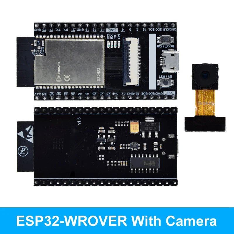 Placa Desarrollo DIYTZT ESP32 (ESP-32/ESP-32S/ESP32-CAM/ESP-WROOM-32) WiFi + Bluetooth Doble Núcleo Bajo Consumo