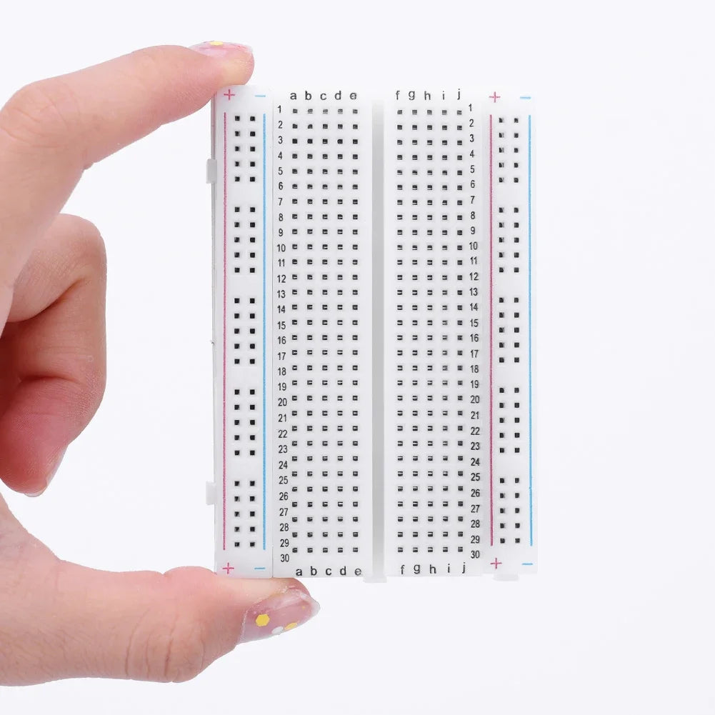 1-10pcs 400 Tie Points Solderless PCB Breadboard Mini Universal Test Protoboard DIY Bread Board for Bus Test Circuit Board