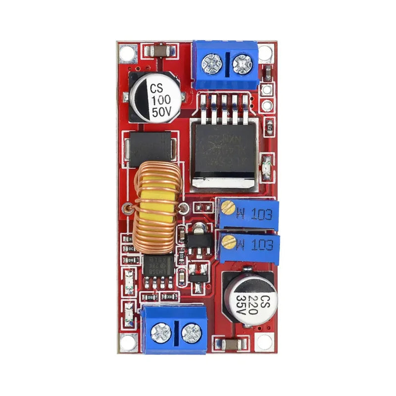 Módulo Cargador Batería Litio XL4015 5A DC-DC CC/CV Step-Down Convertidor LED