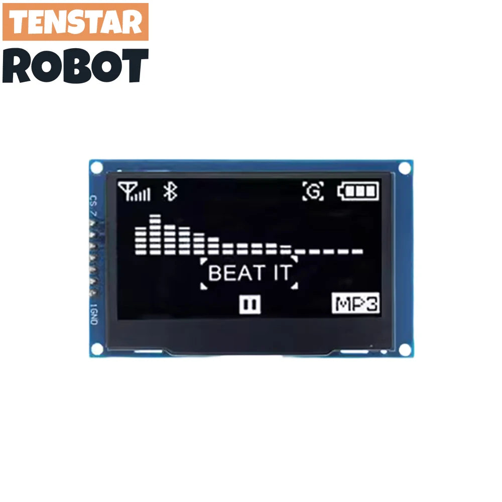 OLED 2.4" 2.42 Inch 128x64 LCD Display SSD1309 12864 4 Pin IIC I2C SPI Serial Interface