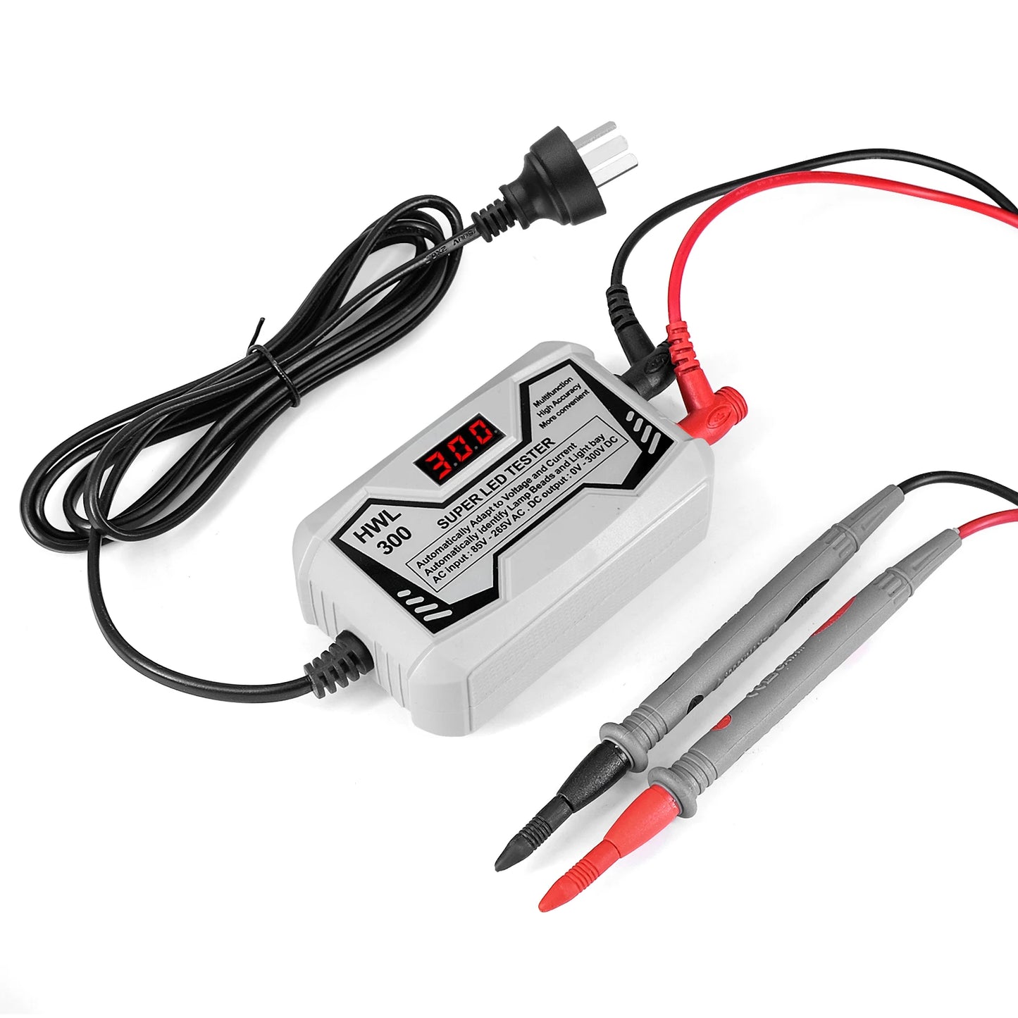 Tester LED 0-300V Output Probador Tiras Beads Mantenimiento TV LCD Inspección Multiuso