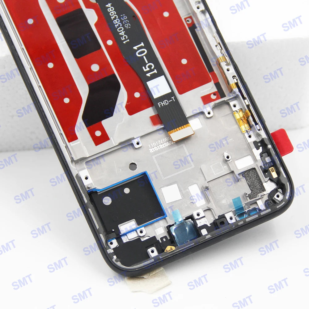 Super AMOLED Display For Huawei P40 Lite LCD Touch Screen Digitizer Assembly With Frame Display Replacement For Nova 6 SE LCD